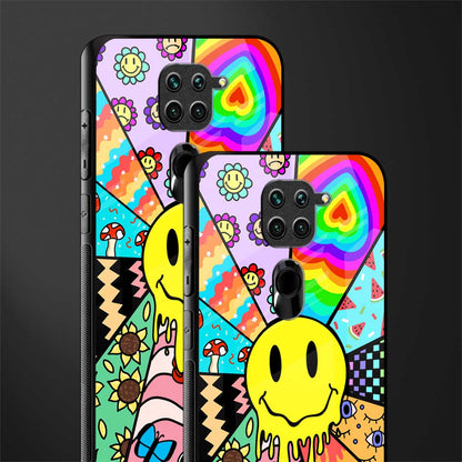 y2k doodle glass case for redmi note 9 image-2
