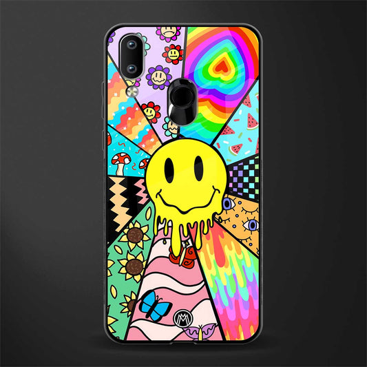 y2k doodle glass case for vivo y91 image