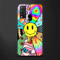 y2k doodle glass case for vivo y50 image