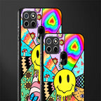 y2k doodle glass case for realme narzo 30a image-2
