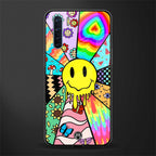 y2k doodle glass case for oppo f15 image