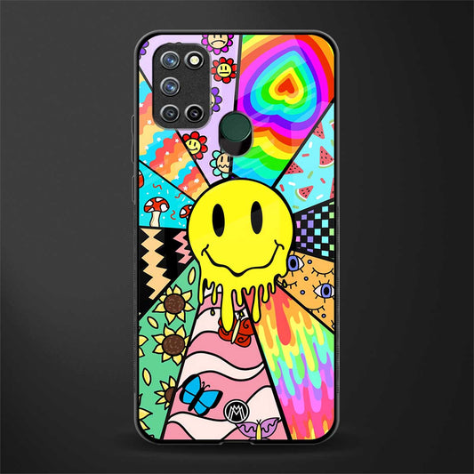 y2k doodle glass case for realme 7i image