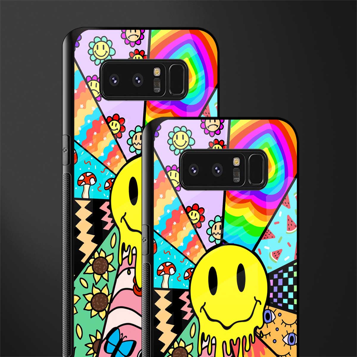 y2k doodle glass case for samsung galaxy note 8 image-2