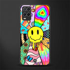 y2k doodle glass case for oppo a54 image