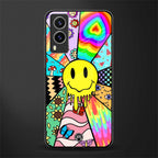 y2k doodle glass case for vivo v21e 5g image
