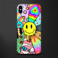 y2k doodle glass case for iphone xs max image