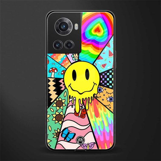 y2k doodle back phone cover | glass case for oneplus 10r 5g