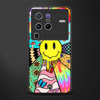 y2k doodle glass case for vivo x80 pro 5g image