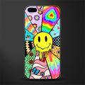 y2k doodle glass case for iphone 8 plus image