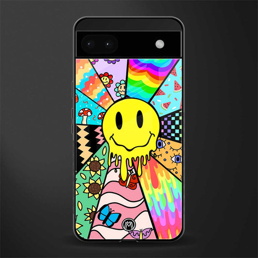 y2k doodle back phone cover | glass case for google pixel 6a