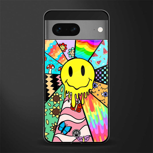 y2k doodle back phone cover | glass case for google pixel 7