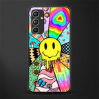 y2k doodle back phone cover | glass case for samsung galaxy a54 5g