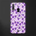 y2k hearts lollipop purple edition glass case for vivo u20 image
