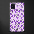 y2k hearts lollipop purple edition glass case for samsung galaxy a31 image