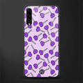y2k hearts lollipop purple edition glass case for samsung galaxy a30s image