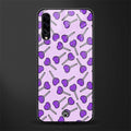 y2k hearts lollipop purple edition glass case for samsung galaxy a70s image