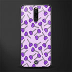 y2k hearts lollipop purple edition glass case for redmi 8 image