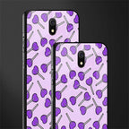 y2k hearts lollipop purple edition glass case for redmi 8a image-2