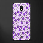 y2k hearts lollipop purple edition glass case for redmi 8a image