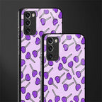 y2k hearts lollipop purple edition glass case for samsung galaxy note 20 image-2