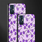 y2k hearts lollipop purple edition glass case for vivo v17 image-2