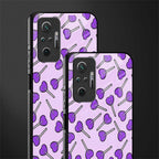 y2k hearts lollipop purple edition glass case for redmi note 10 pro image-2