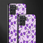y2k hearts lollipop purple edition glass case for oppo f19 pro image-2