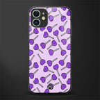 y2k hearts lollipop purple edition glass case for iphone 12 mini image