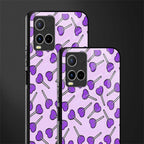 y2k hearts lollipop purple edition glass case for vivo y21t image-2