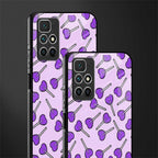 y2k hearts lollipop purple edition glass case for redmi 10 prime image-2