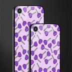 y2k hearts lollipop purple edition glass case for iphone xr image-2