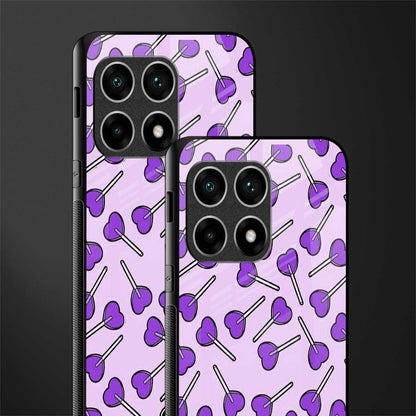 y2k hearts lollipop purple edition glass case for oneplus 10 pro 5g image-2