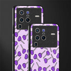 y2k hearts lollipop purple edition glass case for vivo x80 pro 5g image-2