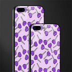 y2k hearts lollipop purple edition glass case for iphone 7 plus image-2