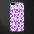 y2k hearts lollipop purple edition glass case for iphone 7 plus image