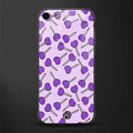 y2k hearts lollipop purple edition glass case for iphone 8 image