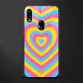 y2k pink blue hearts aesthetic glass case for redmi note 7s image