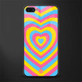y2k pink blue hearts aesthetic glass case for realme c1 image