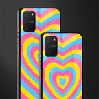 y2k pink blue hearts aesthetic glass case for samsung galaxy s10 lite image-2