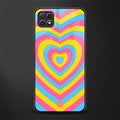 y2k pink blue hearts aesthetic glass case for samsung galaxy a22 5g image