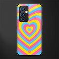 y2k pink blue hearts aesthetic back phone cover | glass case for oneplus 9