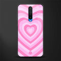y2k pink hearts aesthetic glass case for poco x2 image