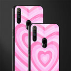 y2k pink hearts aesthetic glass case for realme narzo 20a image-2