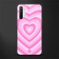 y2k pink hearts aesthetic glass case for realme x2 image