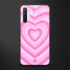y2k pink hearts aesthetic glass case for realme x2 image