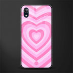 y2k pink hearts aesthetic glass case for vivo y91i image