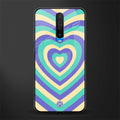y2k purple creams heart aesthetic glass case for poco x2 image