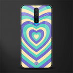 y2k purple creams heart aesthetic glass case for poco x2 image