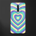 y2k purple creams heart aesthetic glass case for oppo reno 2z image