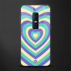 y2k purple creams heart aesthetic glass case for vivo v17 pro image